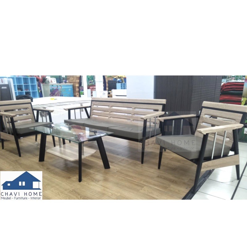 Sofa set formasi 311 dengan meja sofa kursi tamu siantano