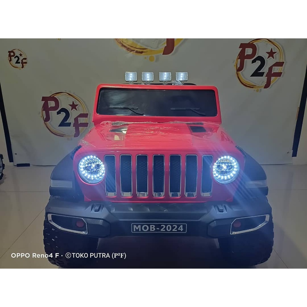 Mobil Aki Anak JEEP M24 JUMBO