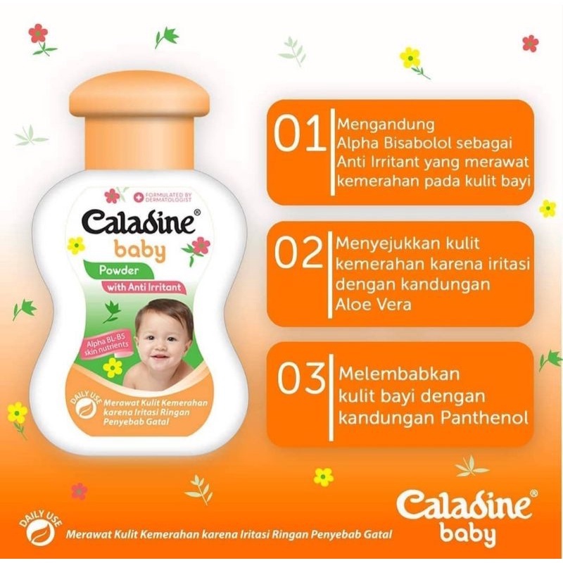 Caladine Baby Powder Anti Iritasi 55 gr/ bedak bayi