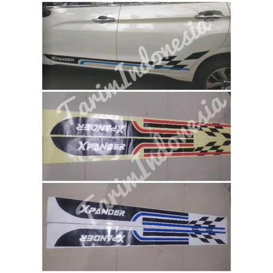 stiker sticker  mobil stiker xpander striping xpander