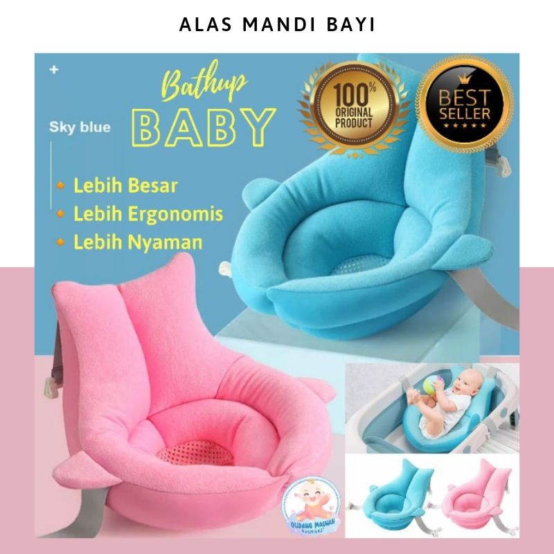 Matras Alas Mandi Bayi Jumbo Model Cekung