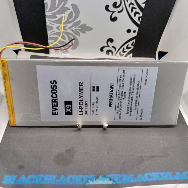 Batrai Evercoss  Tab X9 Batre Tablet Ever Cross Baterai Baterry