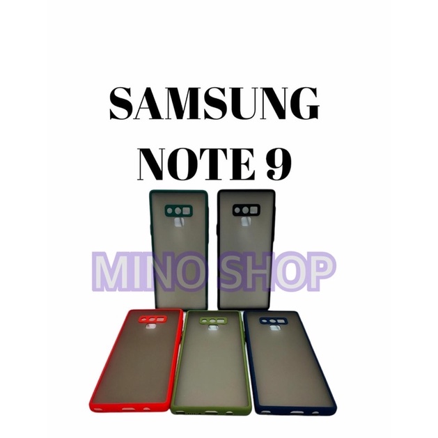 SOFTCASE SAMSUNG NOTE 9 - HARDCASE DOVE MYCHOICE PLUS PELINDUNG KAMERA - AERO CASE