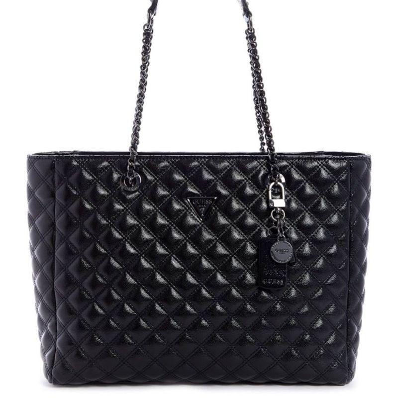 Guess Cessily Quilted Bag Original / Guess Cessily Tweed Bag Original / Totebag Guess Original