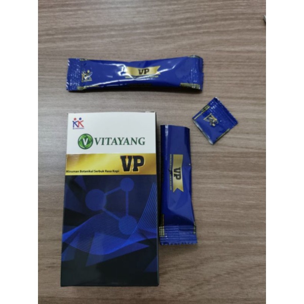 Vitayang VP Suplemen Stamina dan Vitalitas Pria Botanikal  Serbuk Rasa Kopi  ( 6 Sachet )