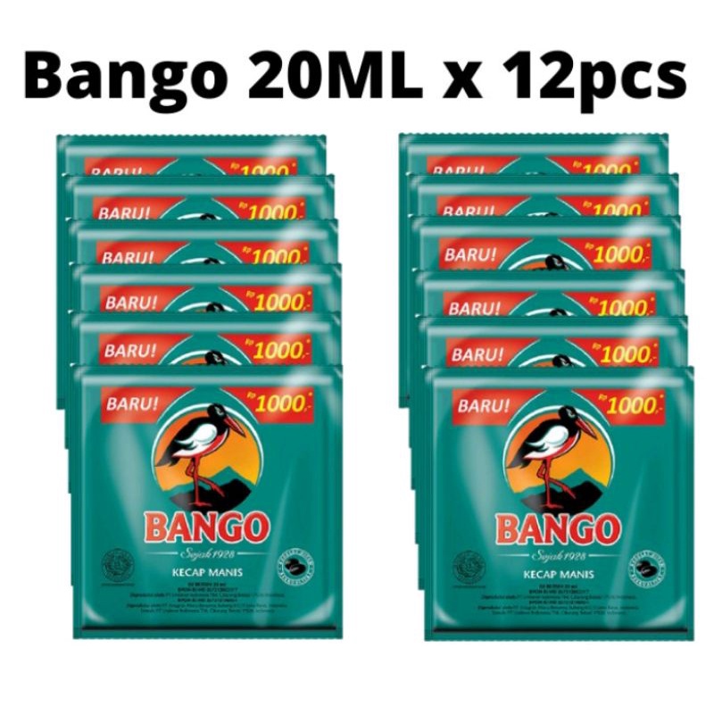 Kecap Bango 12 x 20ml Renceng