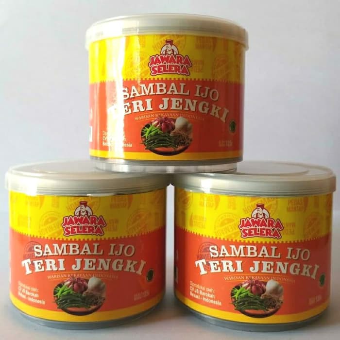 Sambal Ijo Teri Jengki JS Jawara Selera - 135Gram