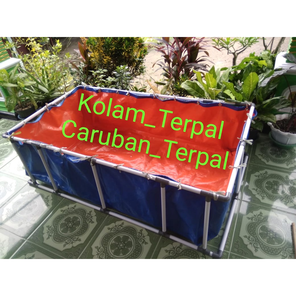 (PROMO) TERPAL KOLAM  200 X 100 X 50