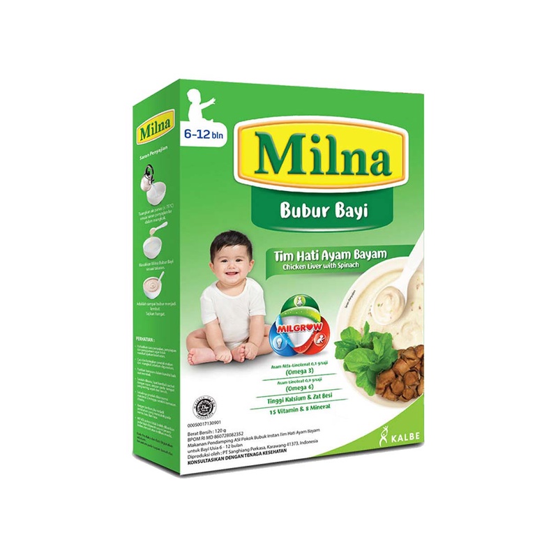 Milna Bubur Bayi 6+ All Varian Rasa (Reguler)