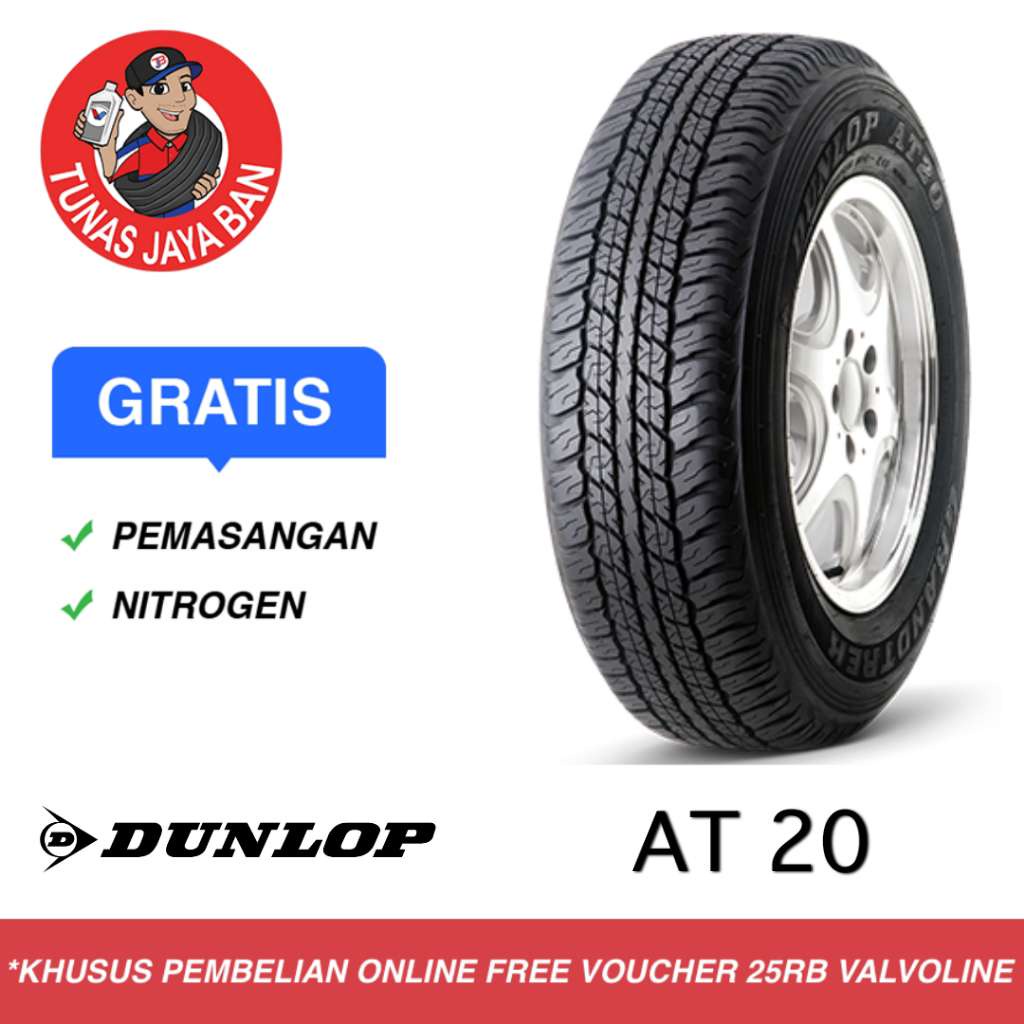 Ban Mobil Navara Dunlop Grandtrex AT20 255/70 R16 Toko Surabaya 255 70 16
