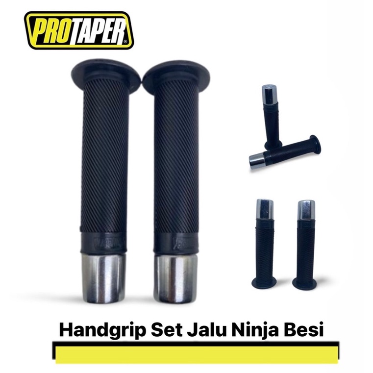 handgrip bulu set jalu ninja besi handgrip motor