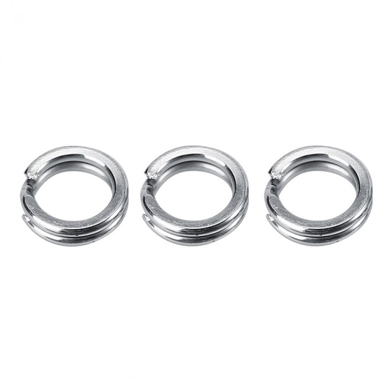 1 Pcs Lot Stainless Steel Split Ring Connecting Ring Lure