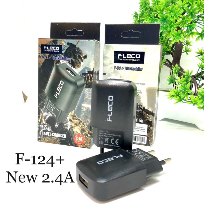 PROMO BATOK CHARGER F124+ SMART ID 2.4A ORIGINAL HIGH SPEED CHARGING