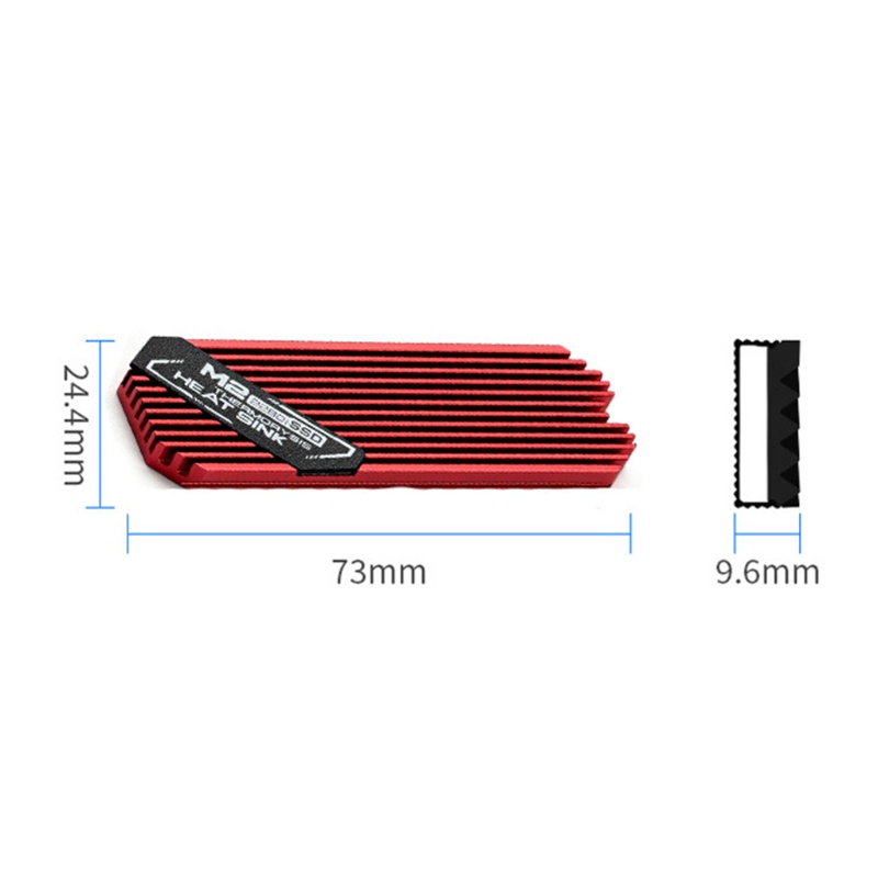 Gro Heatsink NVME PCI-E Untuk Hard Disk SSD M.2 2280