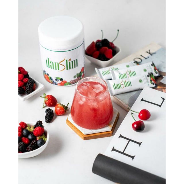 danSlim Fiber Mixberries | Detox