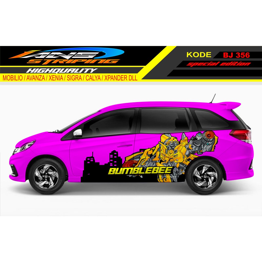 STIKER MOBIL MOBILIO / STICKER MOBILIO / STIKER MOBIL TRANSFORMER