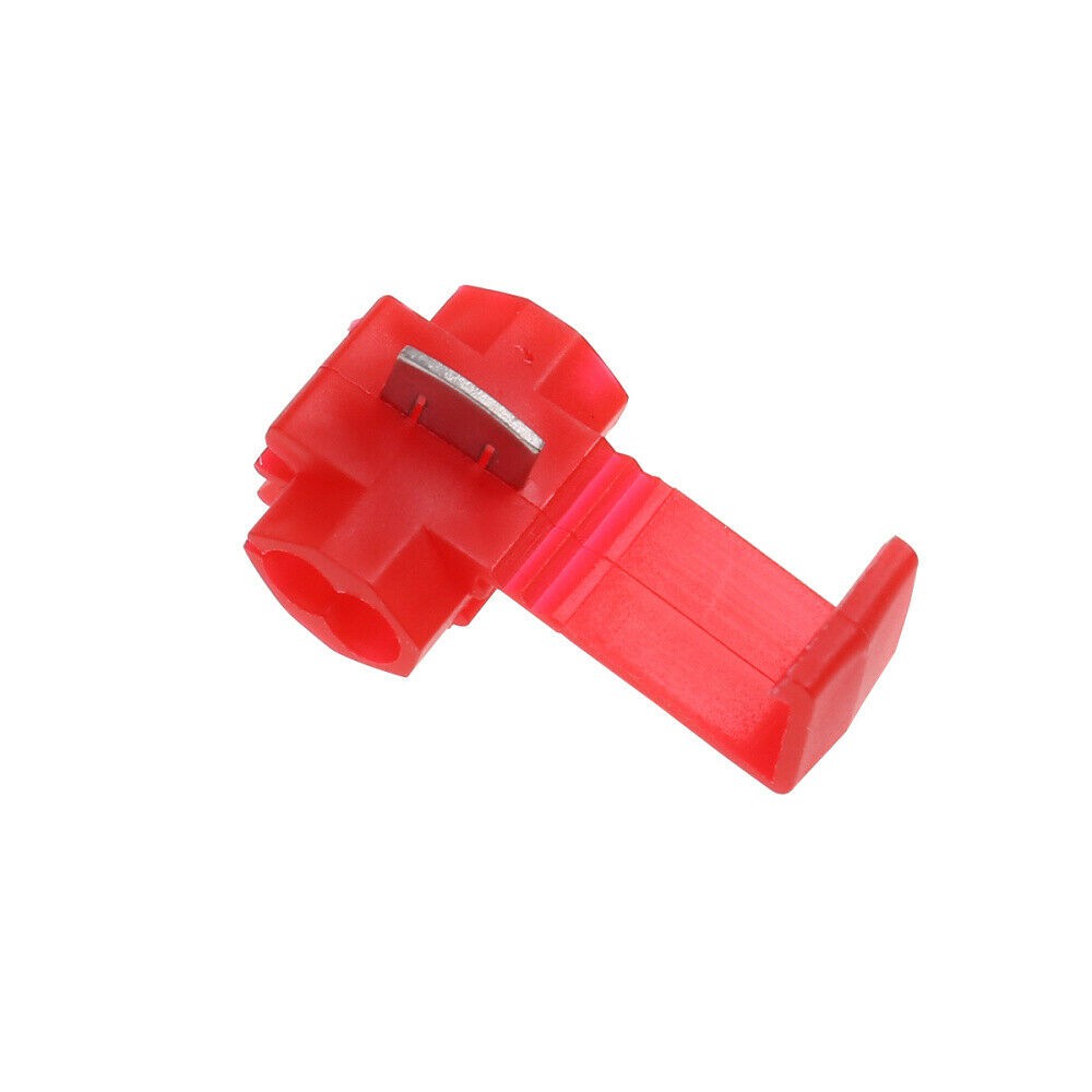 Red Quick Splice Tap Wire Terminal Connectors jumper Clamp Sambung AWG Kabel Merah