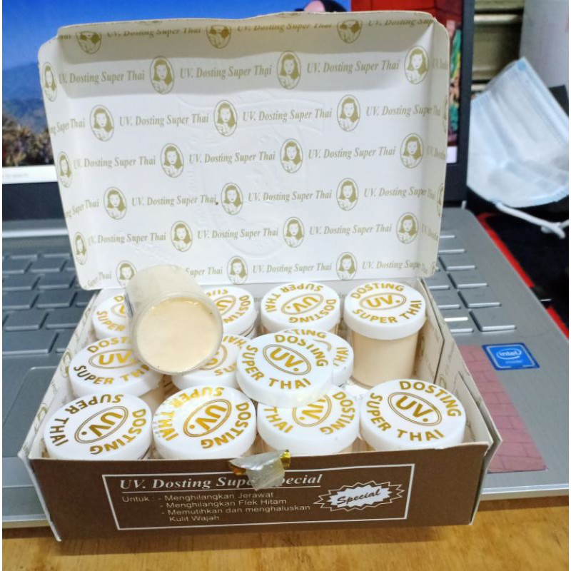 [ 12 Pcs ] Cream Uv Dosting Super Thai//CREAM DOSTING