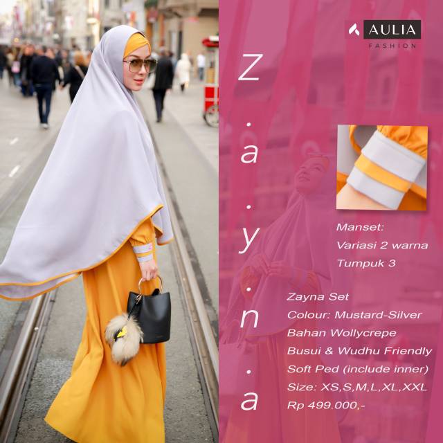 Gamis brended merk aulia ori