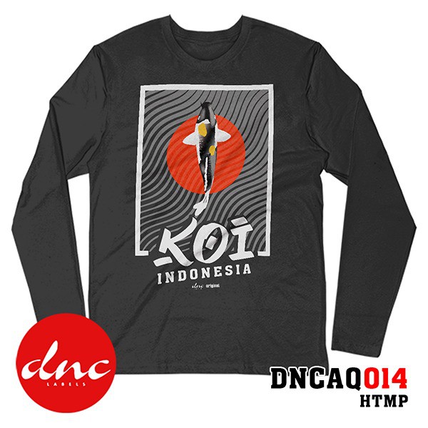 Kaos Ikan Koi DNC Labels Premium Koi Indonesia DNCAQ014 PANJANG