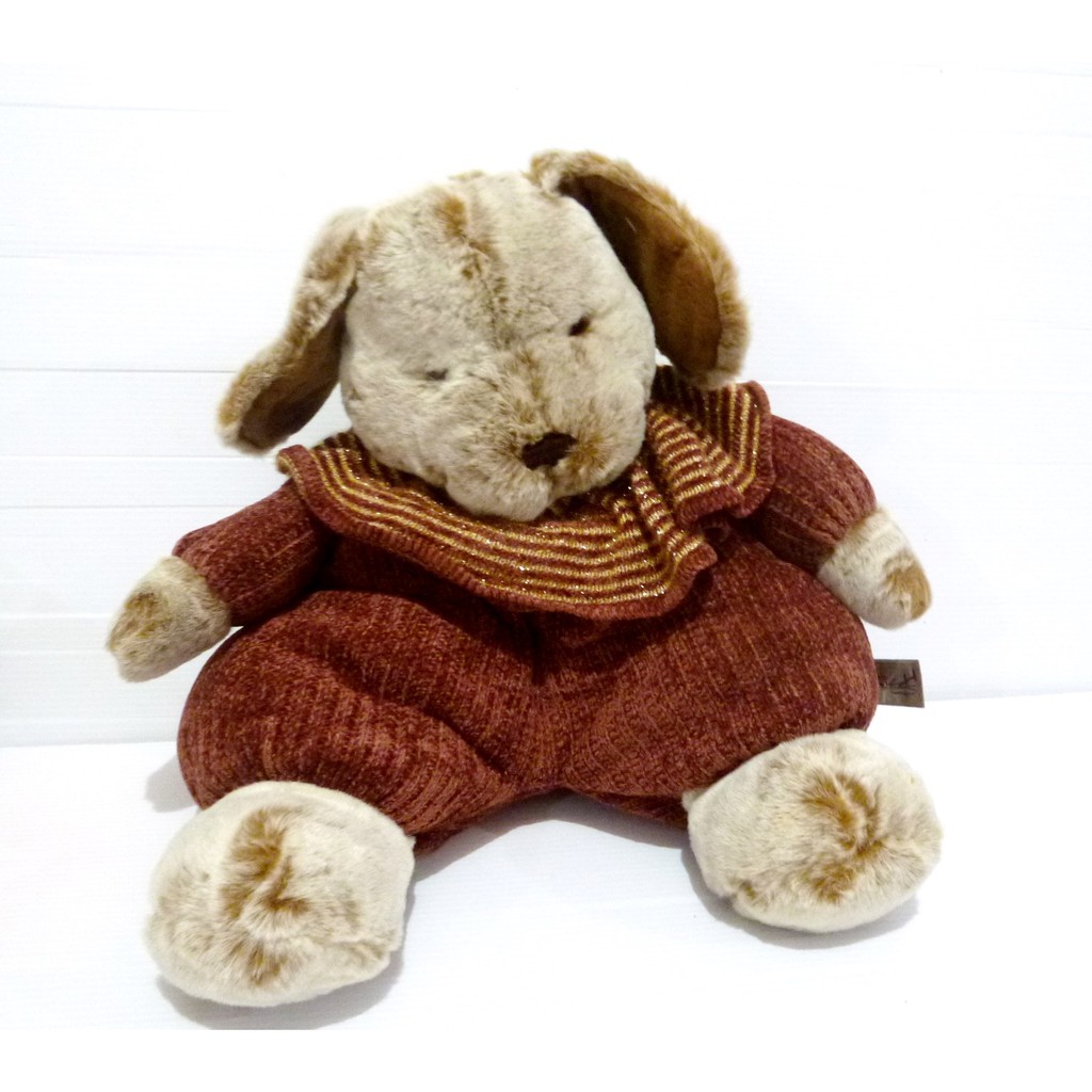 Boneka Kelinci Rabbit Doll Original RICH Plush Doll Hongkong Baju Rajut