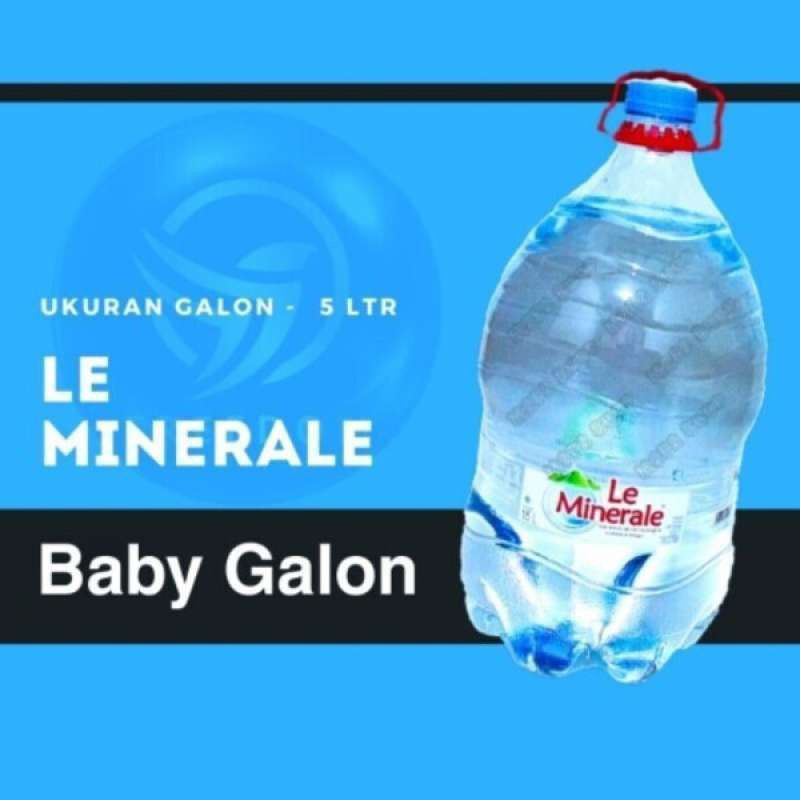 

Le Minerale Baby Galon 5L (KHUSUS GRAB)