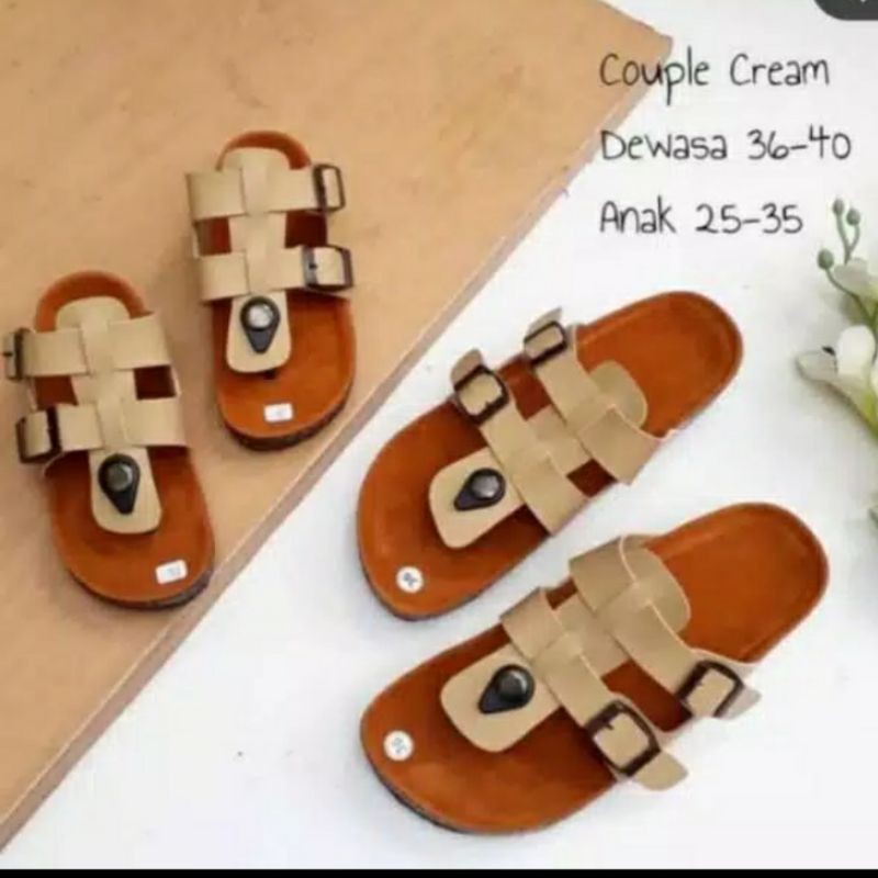 Jual CB//SANDAL WANITA BIRKEN JEPIT COUPLE IBU DAN ANAK//BISA REQUEST ...