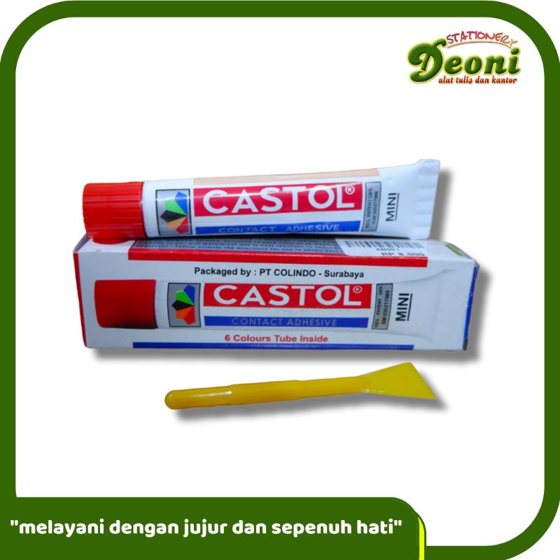 

Castol Contact Adhesive 14cc / Lem Kuning