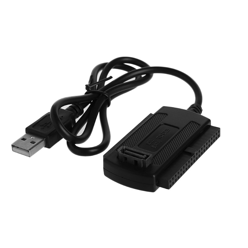 Btsg USB To Adapter Converter Cable Kabel Konverter Hardisk USB2.0 Untuk Adaptor HDD SSD 2.5 3.5 Inch