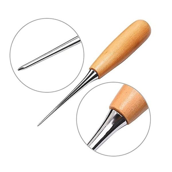 

AWL STAINLESS STEEL - ALAT PENUSUK PELOBANG JAHIT KAIN / KULIT