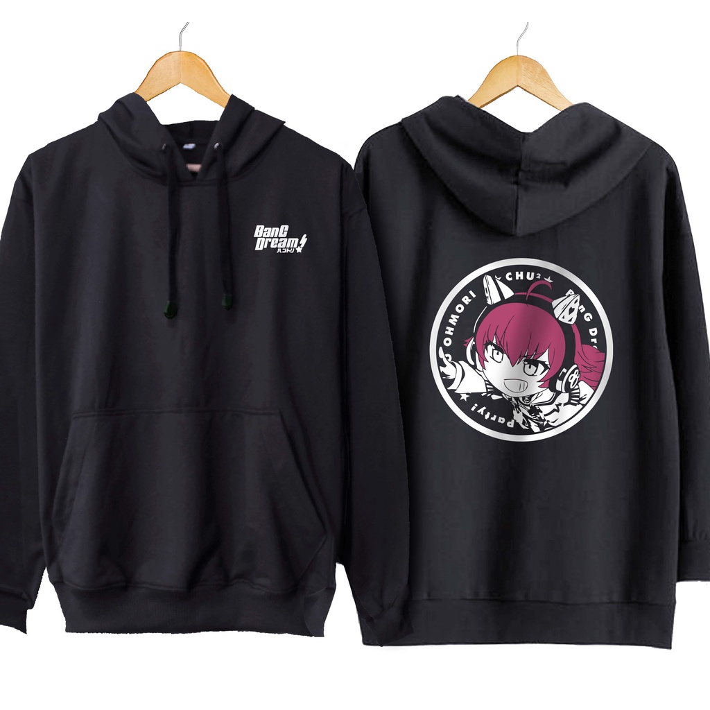 Jaket hoodie jumper japan game CHU2 CHIBI raise a suilen - BANG DREAM material canvas