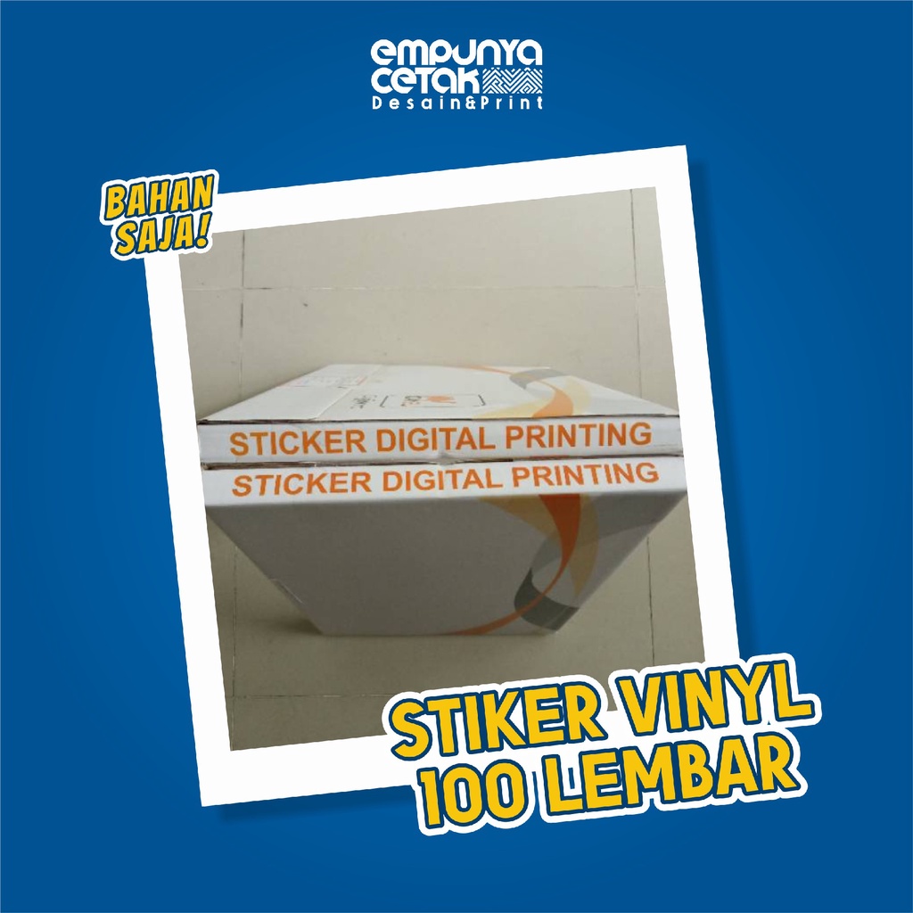 

Kertas Stiker Vinyl Laser A3+