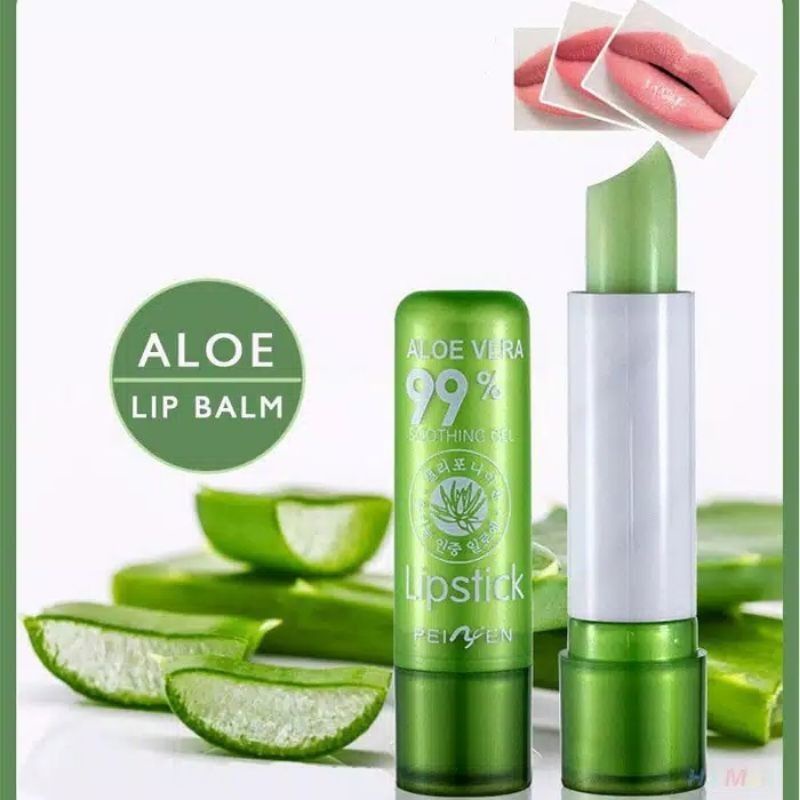 Medan Termurah Best seller Lipbalm Aloevera Kissbeauty