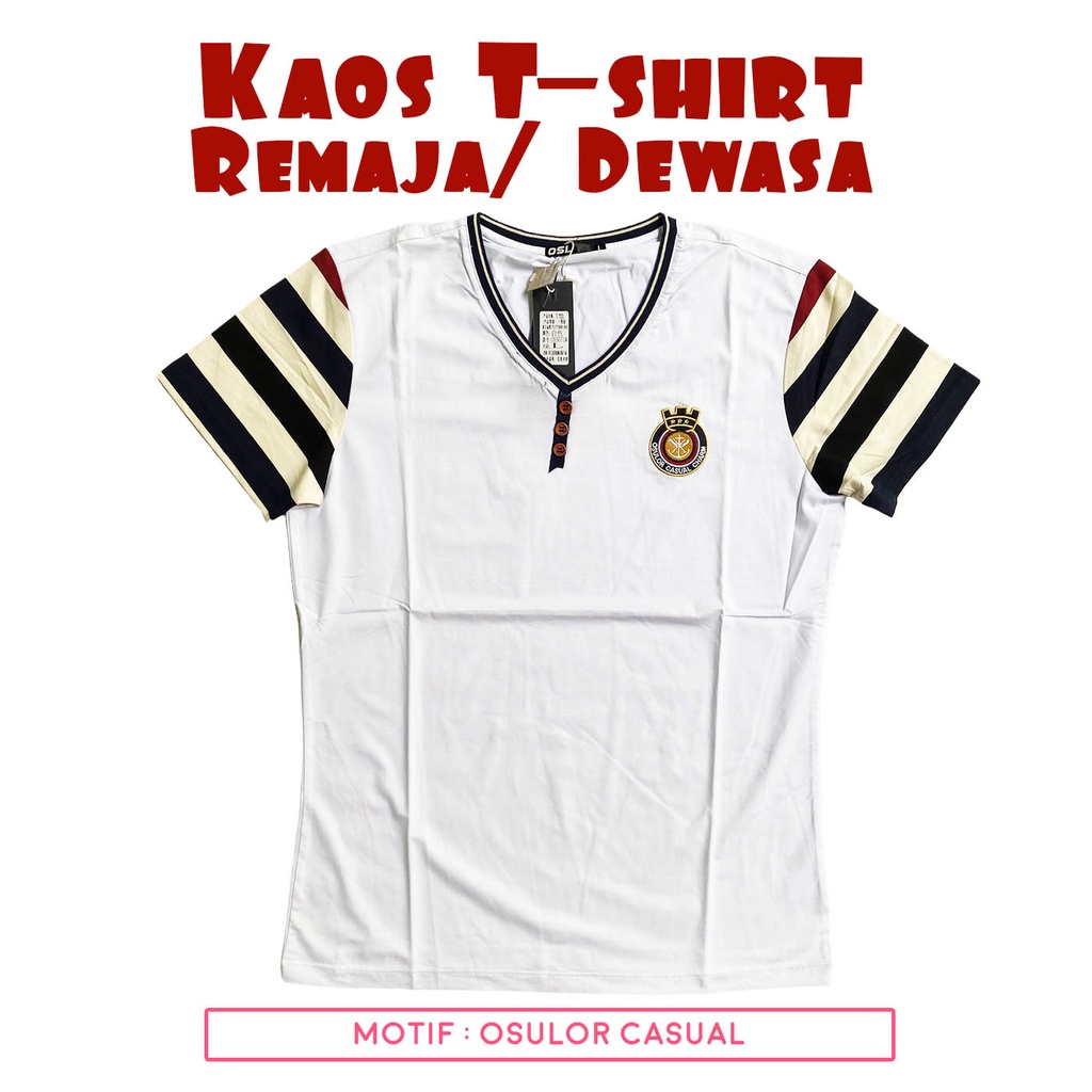Kaos Osulor T-Shirt Dewasa / Remaja Cowok Laki Laki Pria Premium High Quality Import Nyaman