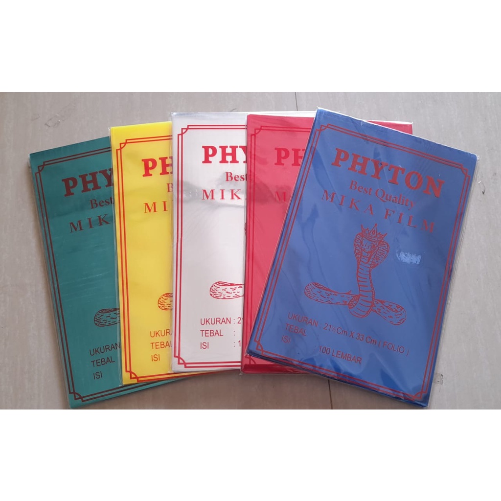 [Toserba_Emak] - MIKA JILID PHYTON 1 PACK [ ISI 100 LEMBAR ]