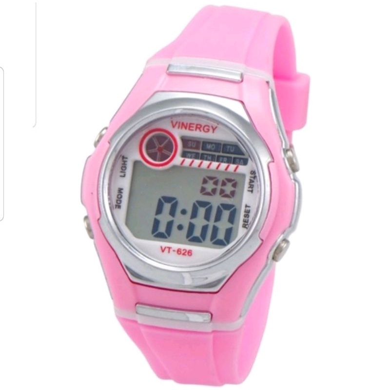 Jam Tangan Watch Vinergy Digital Sport AR VT 626 G Waterproof