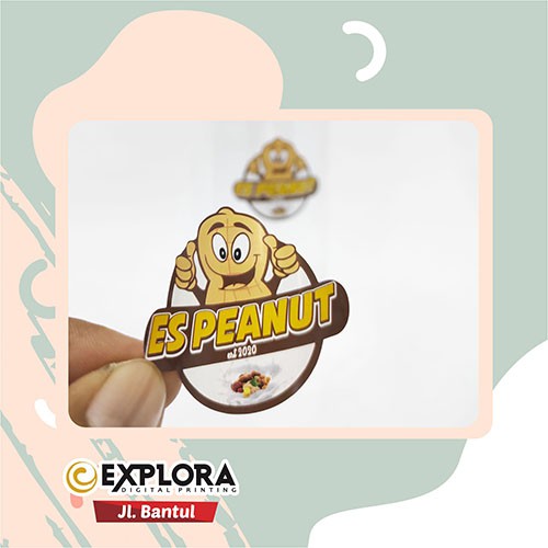 

STIKER LABEL MINUMAN / LABEL MAKANAN / STIKER KEMASAN / STIKER VINYL GLOSSY / STIKER KOTAK & BULAT