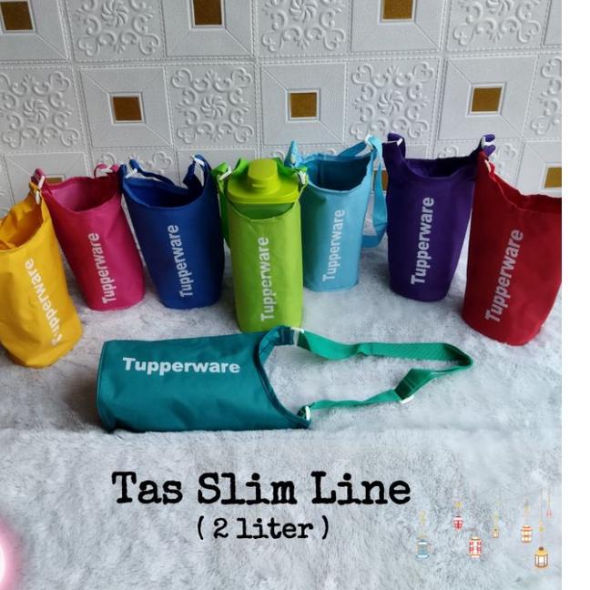 Diskon Natal✔️ Slim Line Tas Tupperware / Tas untuk botol 2 liter ( Hanya tas nya)