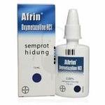 11.11 PROMO >> Afrin Oxymetazoline Hcl Nasal Spray 15ml Obat Semprot Hidung ⭐⭐⭐