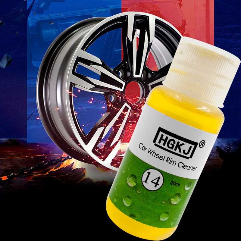 HGKJ Cairan Pembersih Velg Mobil Car Wheel Rim Cleaner 20ml - HGKJ-14-Hijau