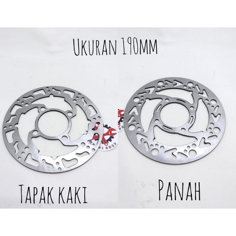 Disc Brake Piringan Cakram Beat Datar Lubang 4 ukuran 200mm Motif Coak Sunstar Beat Scoopy Vario lubang 4