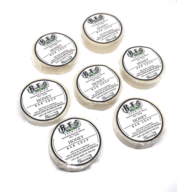 Sabun & shampoo bar HONEY VCO + Olive 20g , sabun batang dan shampoo bar