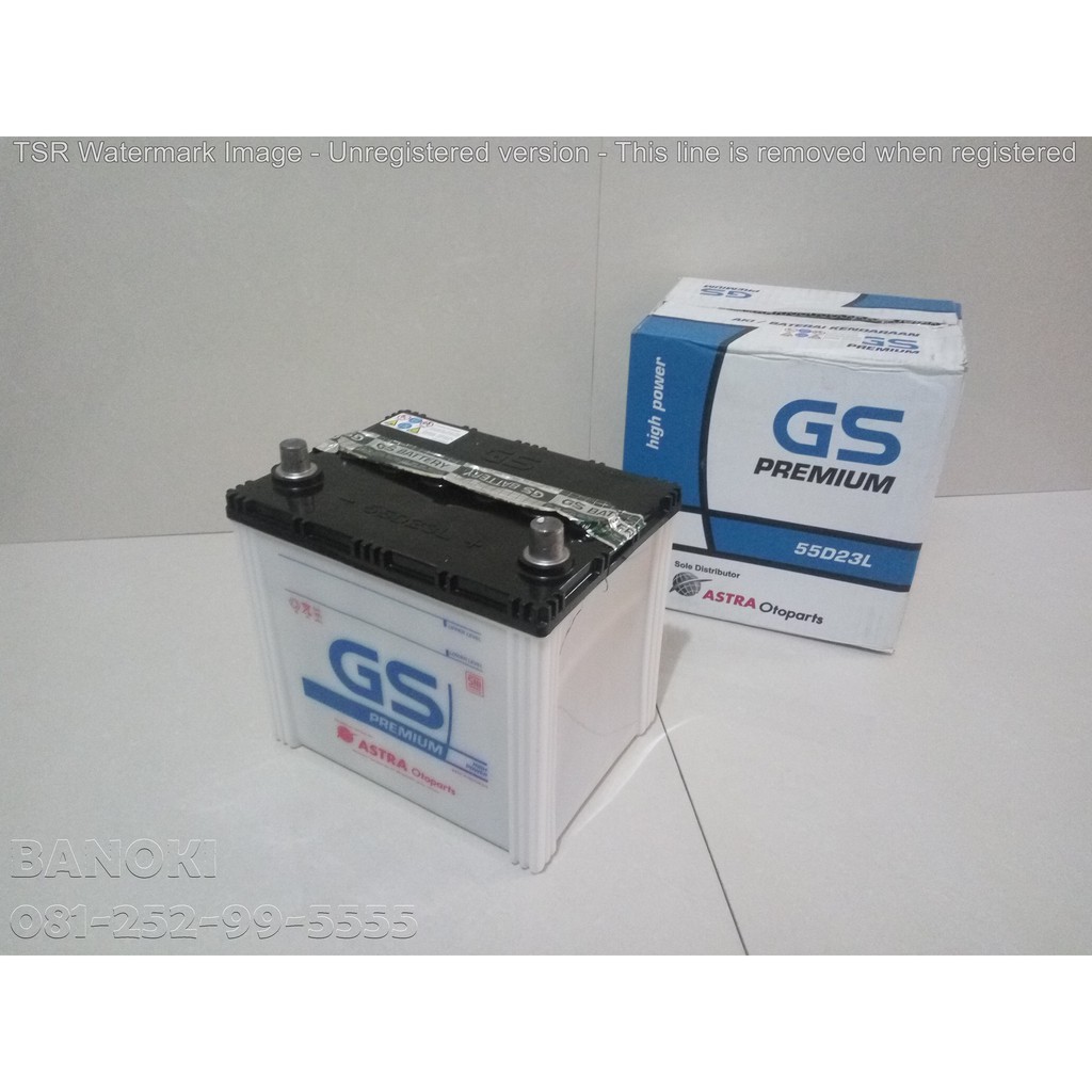 Aki mobil Gs Premium 55D23L