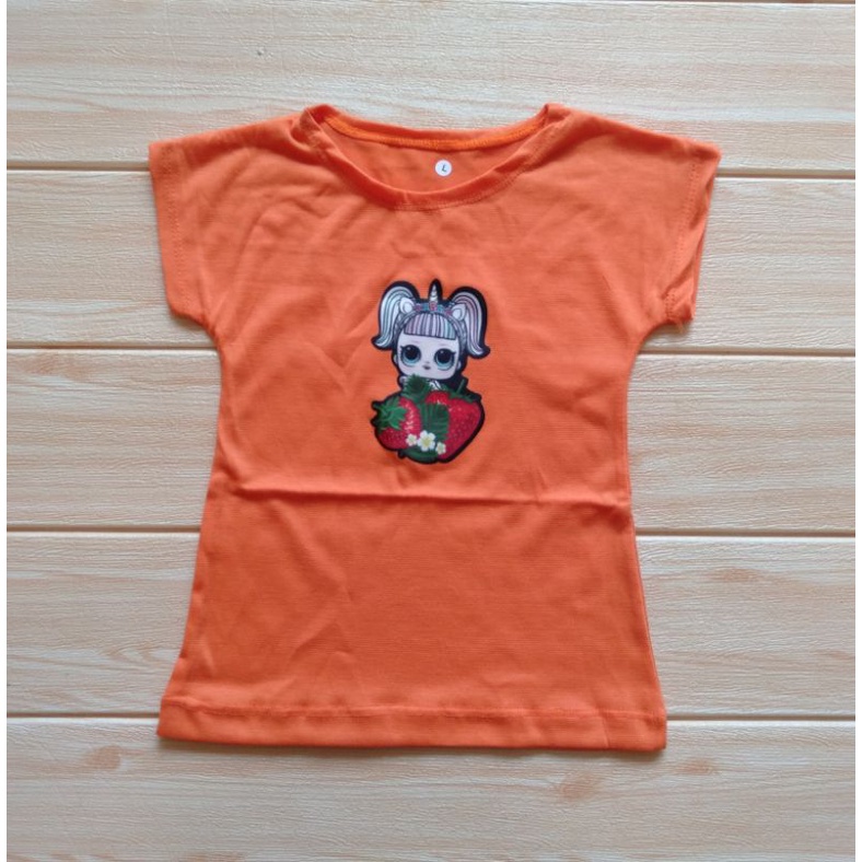 (COD) ATASAN KAOS SPANDEK USIA 1-5 th (PILIH WARNA)