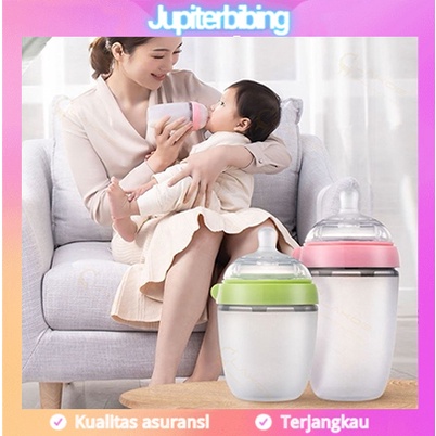 Botol Susu Anti Kolik Dengan Sedotan Botol Bayi  Anti Kolik BPA Free- Anti Colic Baby Bottle Mama's Choice