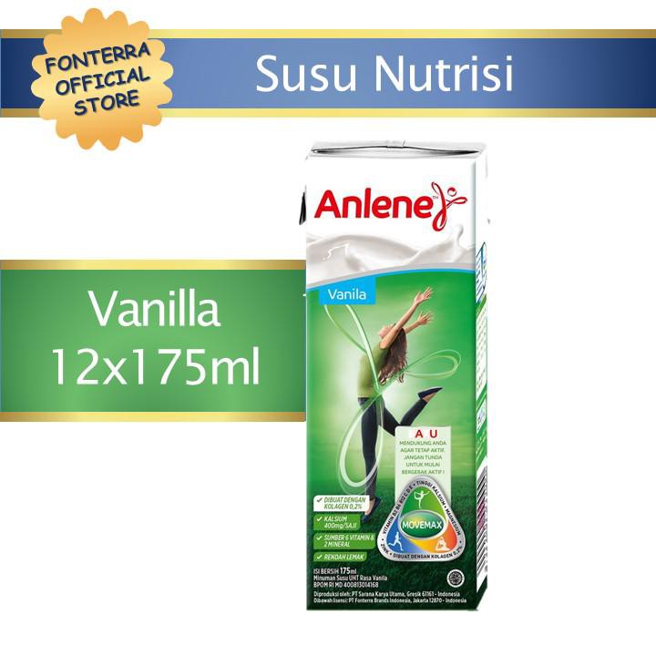 

Anlene UHT Vanila 175 ml - 12 pcs