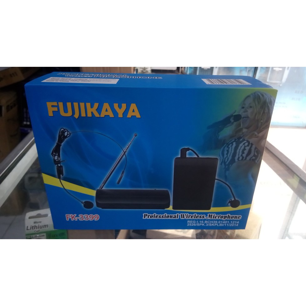 Mic wireless FUJIKAWA DENGAN 2 JENIS MIC MURAH