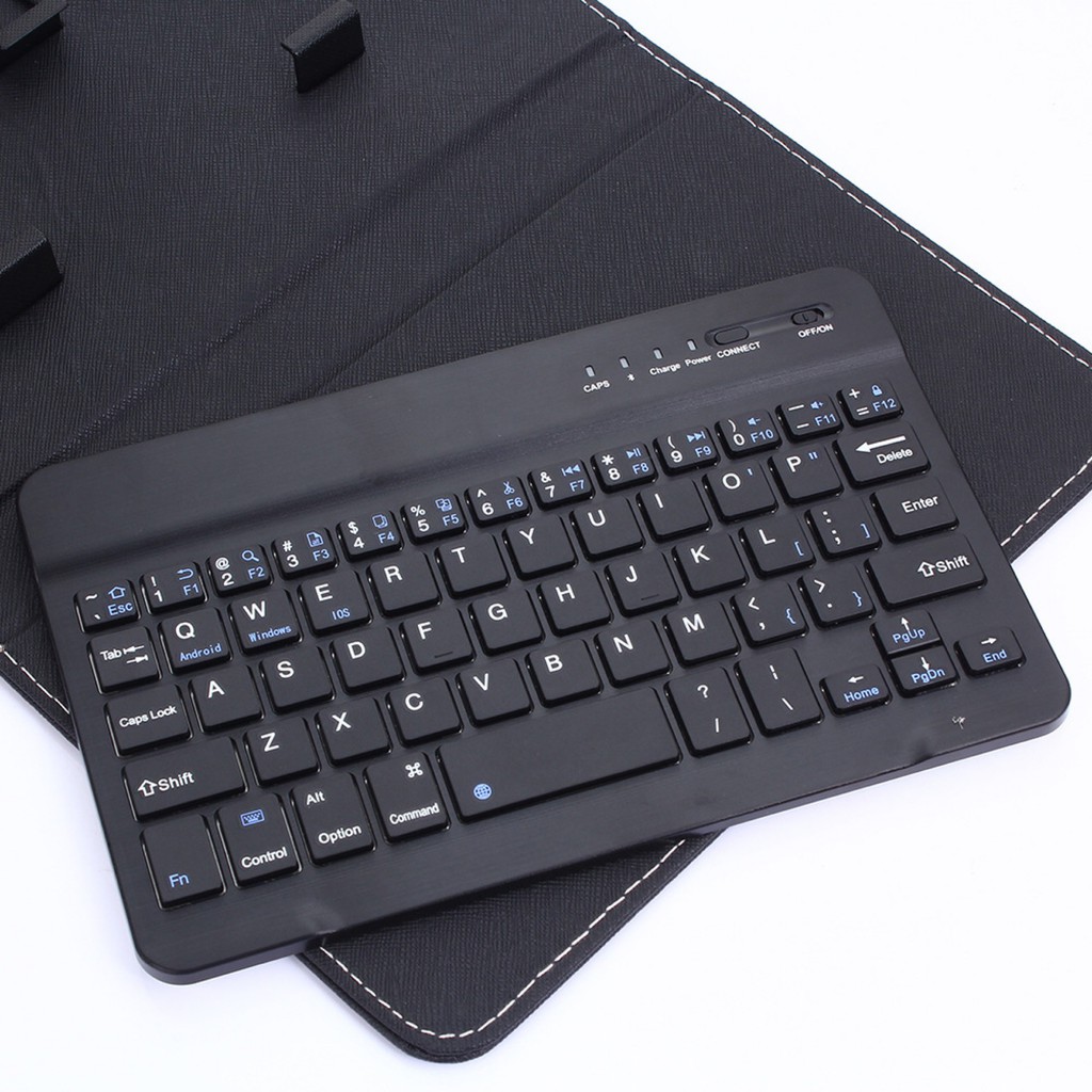 WIRELESS KEYBOARD 3.0 HP BLUETOOTH ANDROID IOS WINDOWS STAND HP SARUNG HP BELAJAR ONLINE TANPA KABEL
