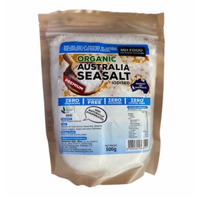 MH Food Organic Australian Seasalt 500gr