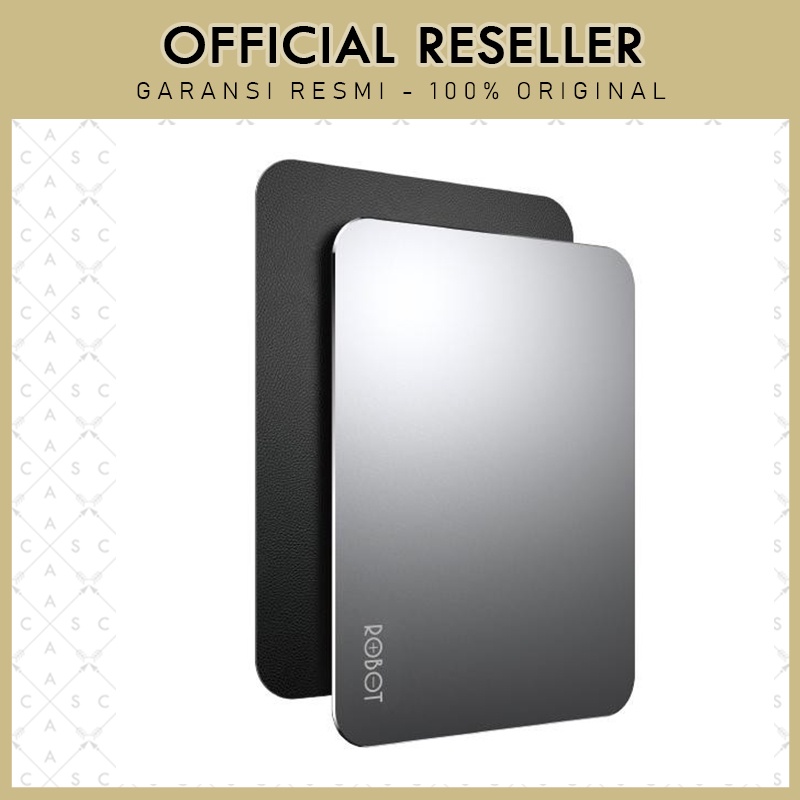 Robot RP03 Aluminium Mousepad Silver - Aviation Alumunium Mouse Pad